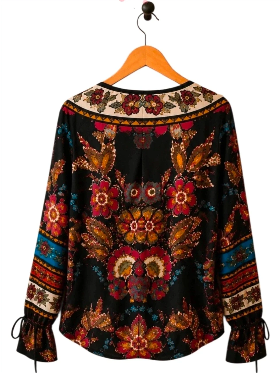 🌸 Blouse fluide multicolore Bodyflirt – Taille S – Très bon état 🌸 – photo 2